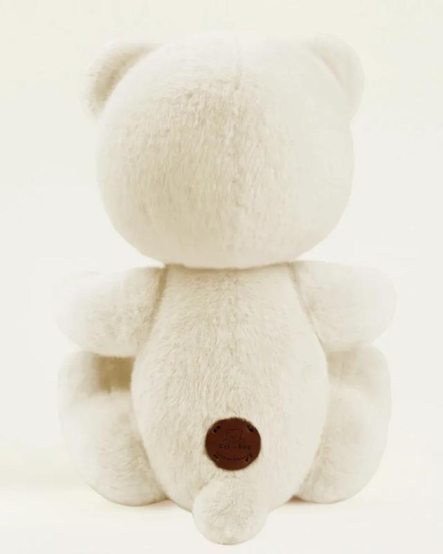 Getahug Winter Cute White Teddy Bear | Handmade Stuffed Animal Gift