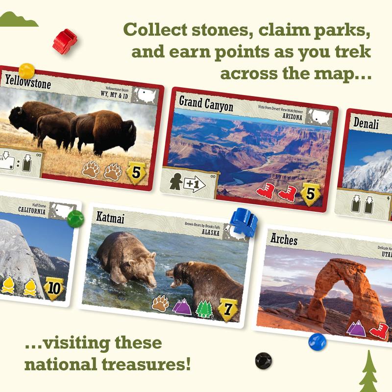 Trekking The National Parks: The Family Board Game (3rd Edition)