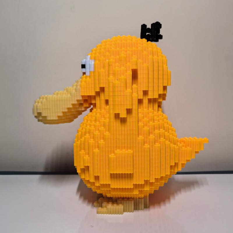 Cubi Pokemon Series Psyduck (1920 PCS) DIY Model Building Kit - Stress Relief Toy