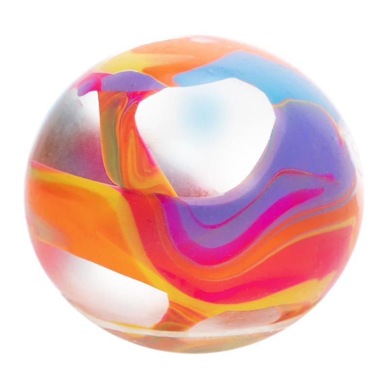 Schylling NeeDoh Marbleez - The squishy marble with a jelly twist - Glass like swirled globe - One random color - Ages 3+