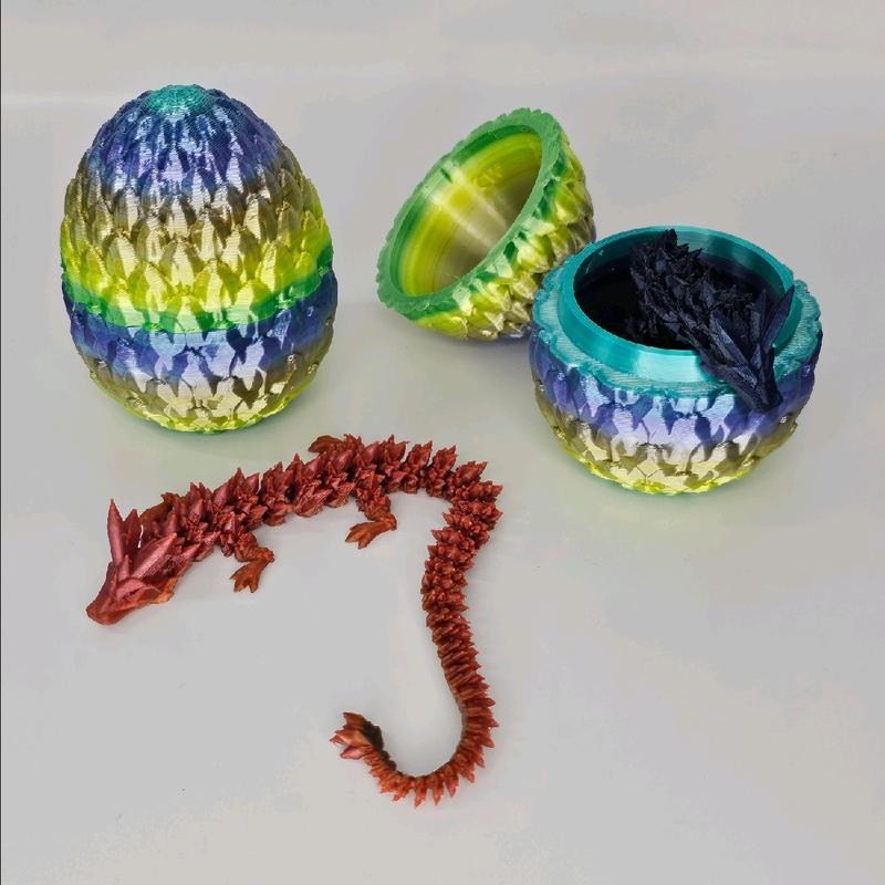 Mini Dragon Surprise- 1 Egg Containing 1 Mini Dragon Fully Flexible