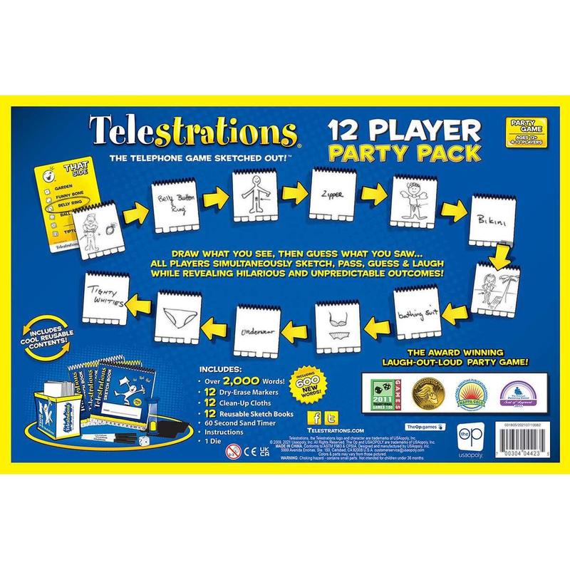 Telestrations® 12 Player: The Party Pack