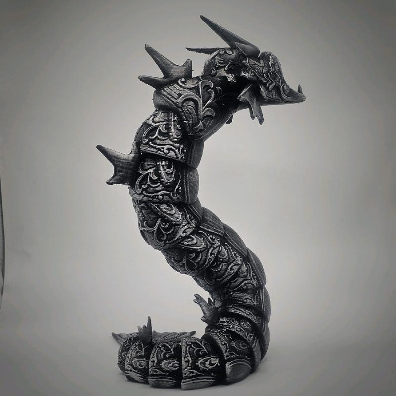 Gyarados 3d Printed Deluxe Size Pokemon Statue