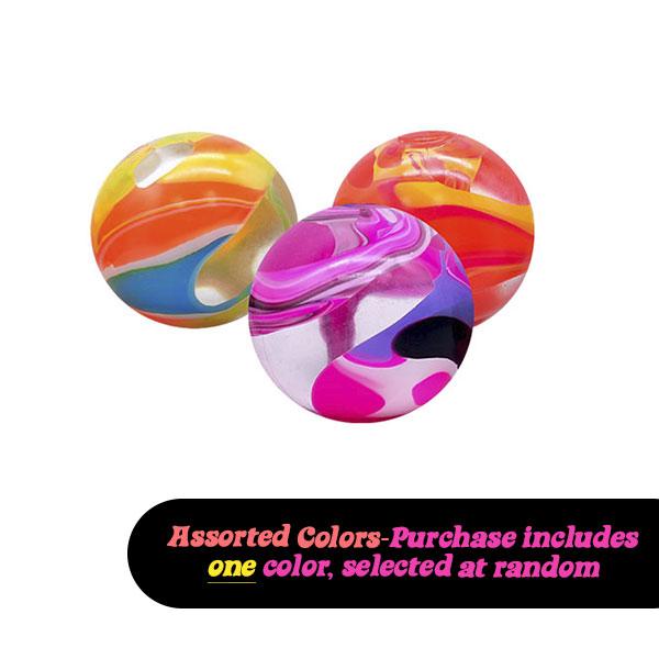 Schylling NeeDoh Marbleez - The squishy marble with a jelly twist - Glass like swirled globe - One random color - Ages 3+