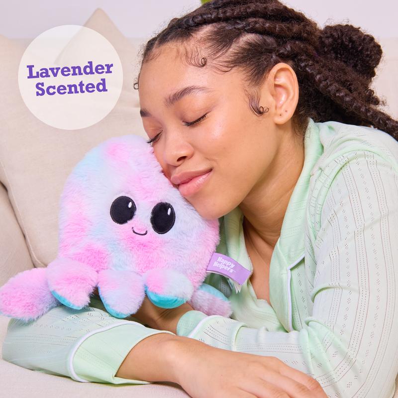 Happy Helpers Octopus Plush Stuffed Animal   Menstruation Crustacean Plushies Cute Heating Pad for Cramps