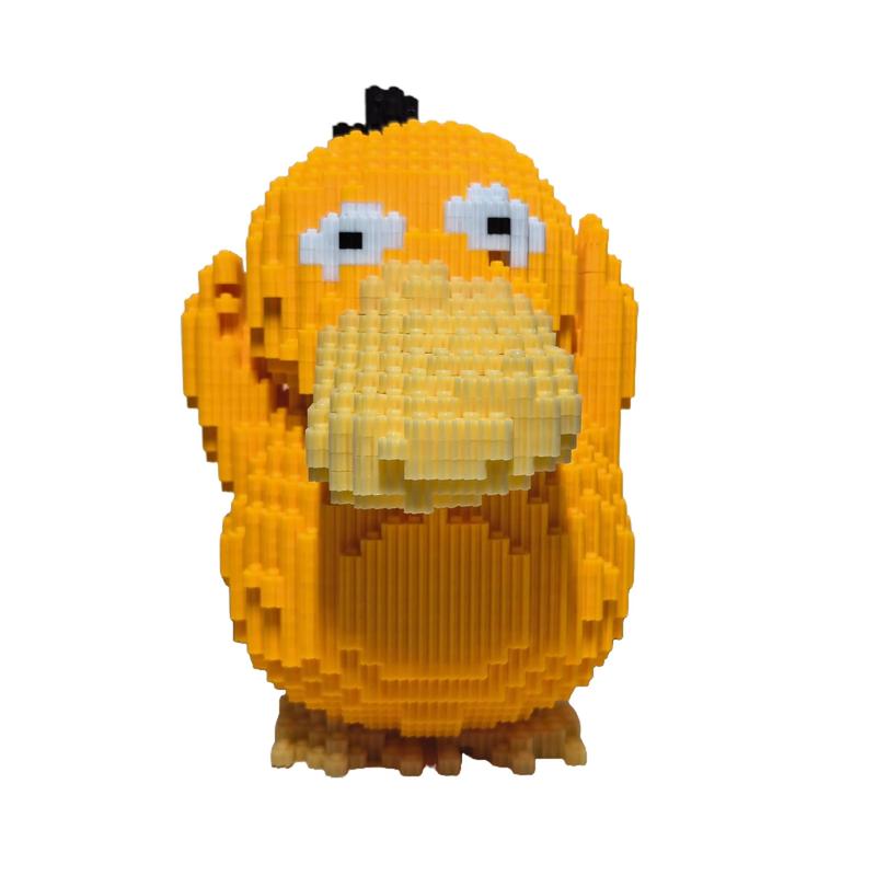 Cubi Pokemon Series Psyduck (1920 PCS) DIY Model Building Kit - Stress Relief Toy