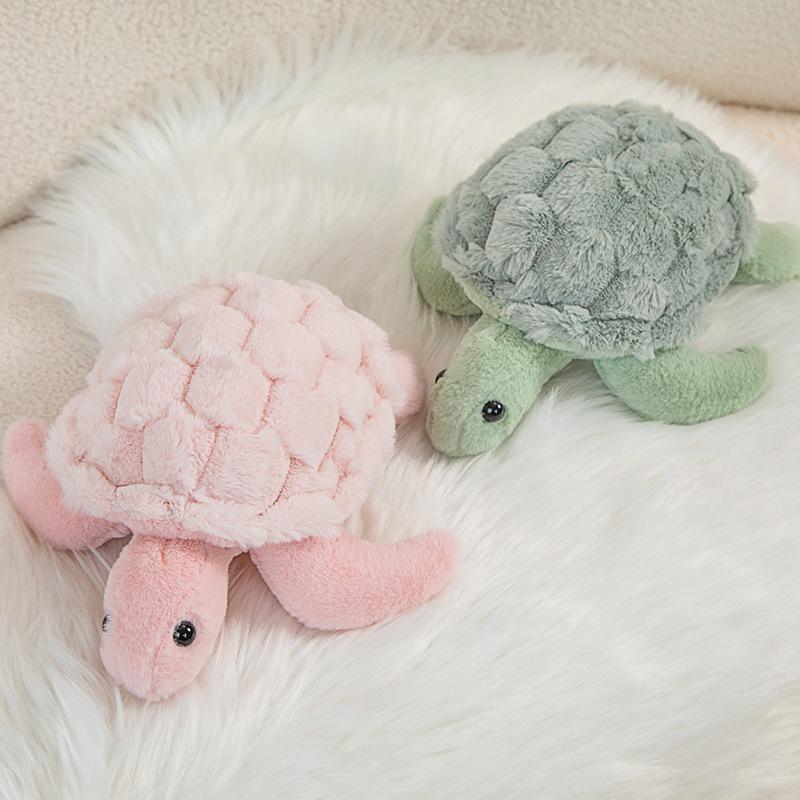 Cute Sea Turtle Design Plush Toy, Lovely Soft Stuffed Marine Animal Doll, Kawaii Plushie, Appease Doll for Teens Birthday Gift, Room Accessories