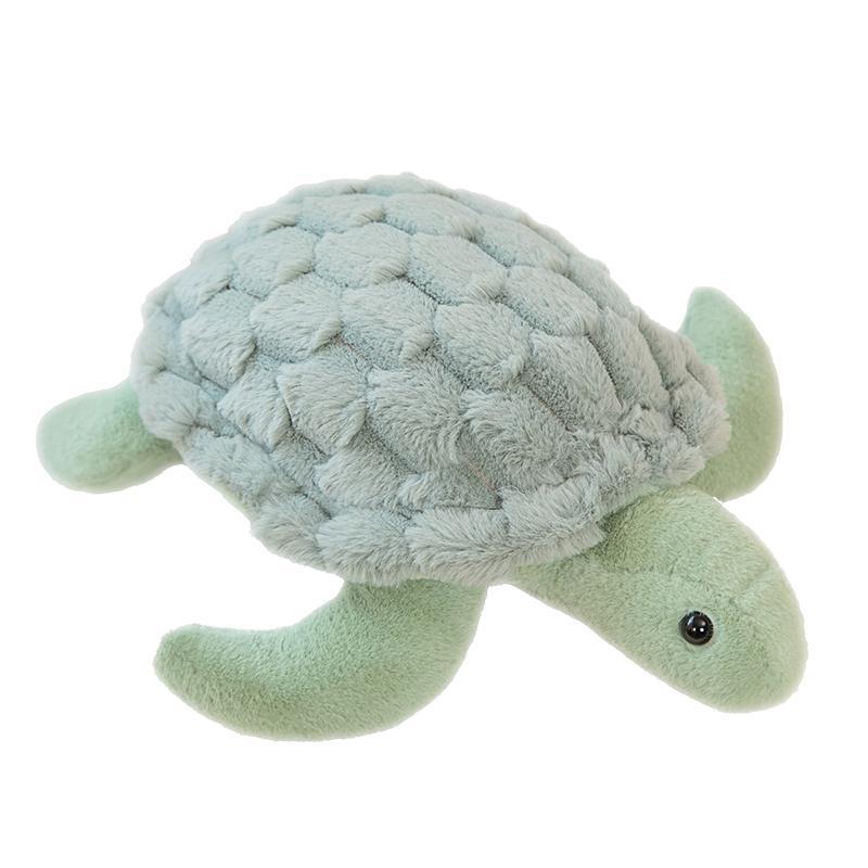 Cute Sea Turtle Design Plush Toy, Lovely Soft Stuffed Marine Animal Doll, Kawaii Plushie, Appease Doll for Teens Birthday Gift, Room Accessories