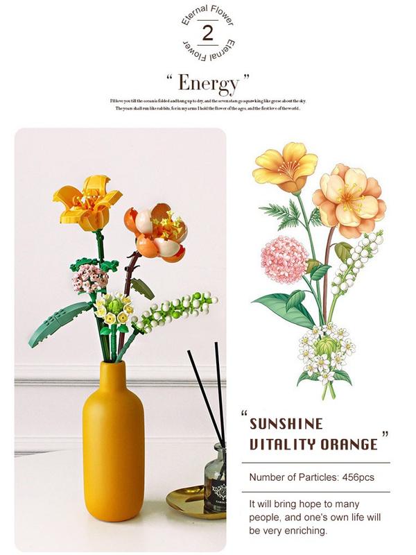 Easy and Fun DIY Flower Kit - Create Stunning Flowers for Home or Office