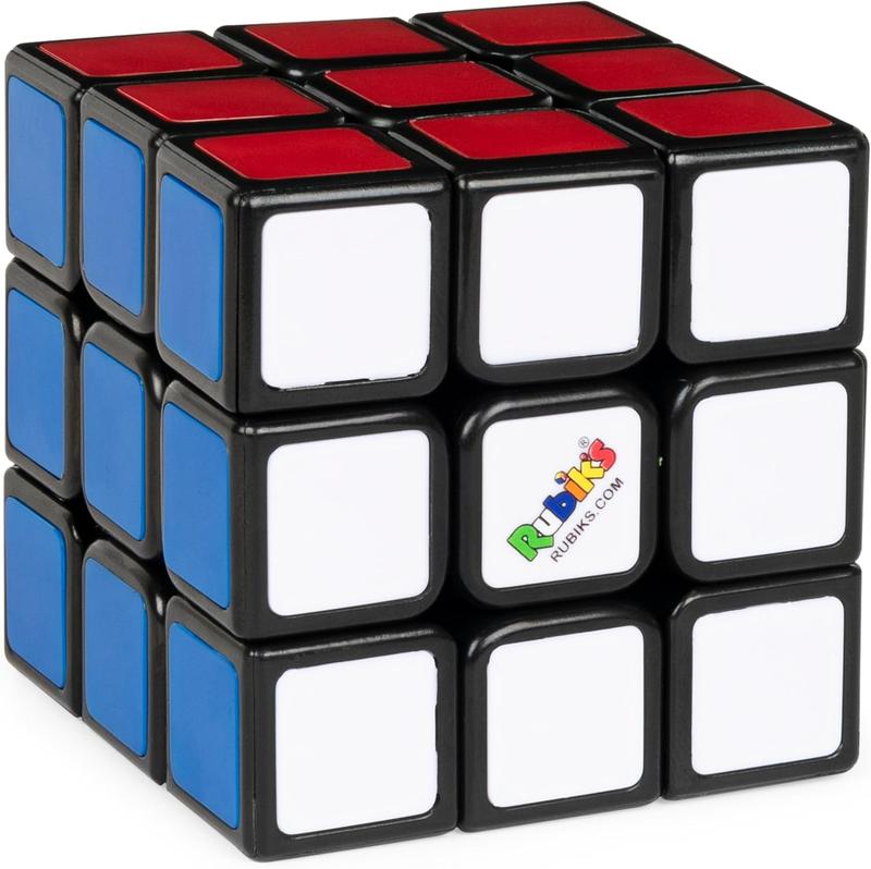 Rubik's Cube 3x3 Puzzle Fidget Toy for Stress Relief and Brain Teasers - Ages 8+