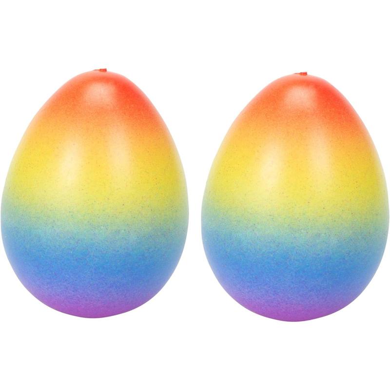 Set of 2 Surprise Growing Hatching Rainbow Egg Kids Toys (Unicorn)