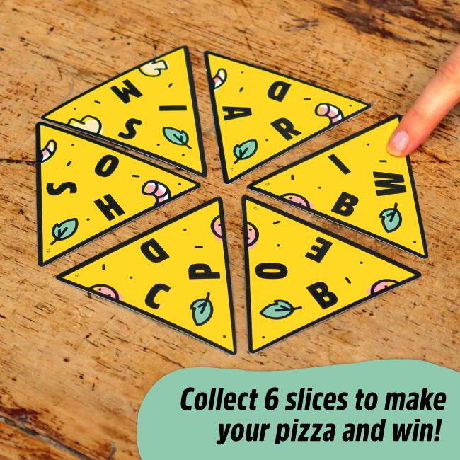 P for Pizza Board Game: Build a Giant Pizza Slice Before Anyone Else Family Word Travel Game Great for Adults and Kids