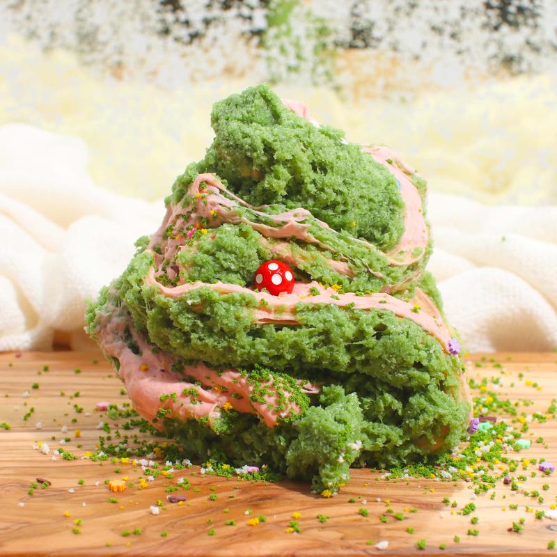 Toadstool Garden • Fairytale Slime • Crunchy Slime • Cute Slime • Forest & Moss Scented Slime • Mushroom Slime Gift