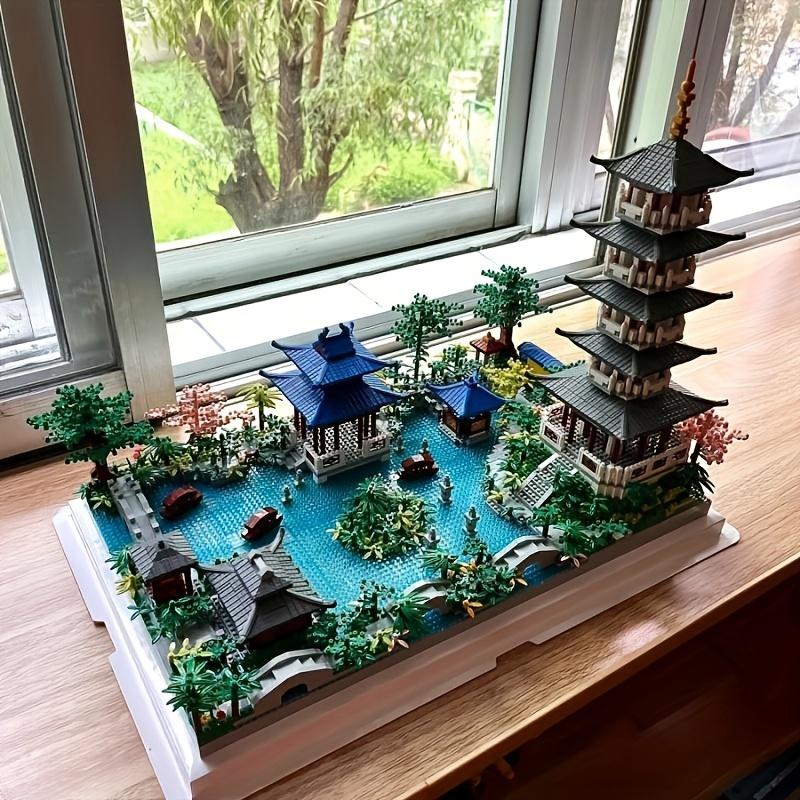 3800+PCS West Lake Grand Architecture - Collectible Buildings with High Difficulty Level and Intricate Design - Perfect Christmas Gift for Architecture Enthusiasts and Puzzle Lovers