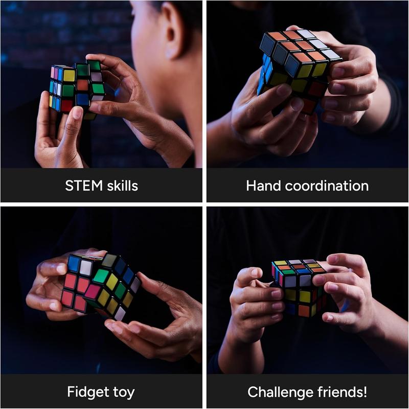 Rubik’s Cube Advanced Technology Difficult 3D Puzzle Travel Game for Stress Relief and Fun