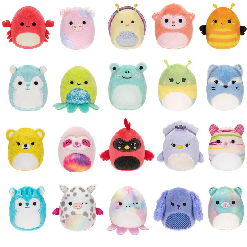 Squishmallows Plush Toy: Squishville Play & Display Storage, 2-inch Squishmallows , 20-pack, Premium Collectible, Christmas Gifts!