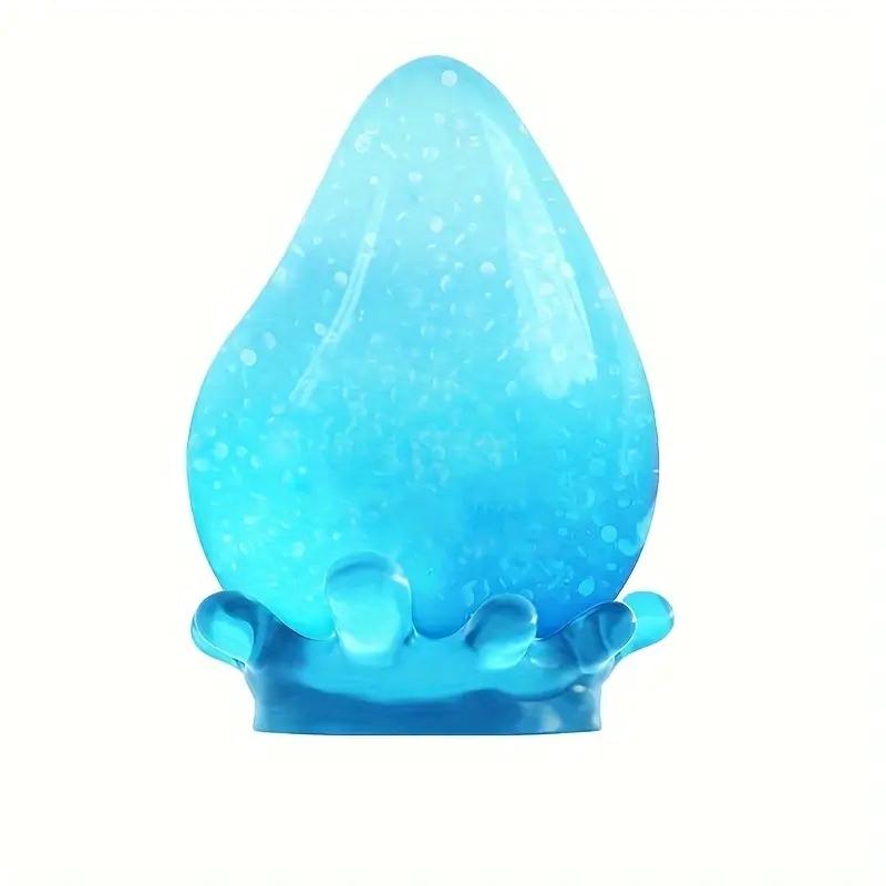 Schylling NeeDoh Dream Drop - Sensory Toy with a Dreamy Smooth Squeeze - Raindrop Shape in Assorted Colors Blue, Pink, and Purple -One Random Color