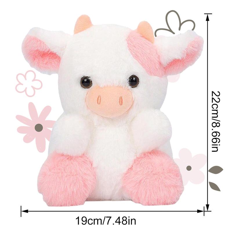 Cow Design Plush Toy, Stuffed Plushie Doll, Stuffed Animal Toy For Kids Fans Gift