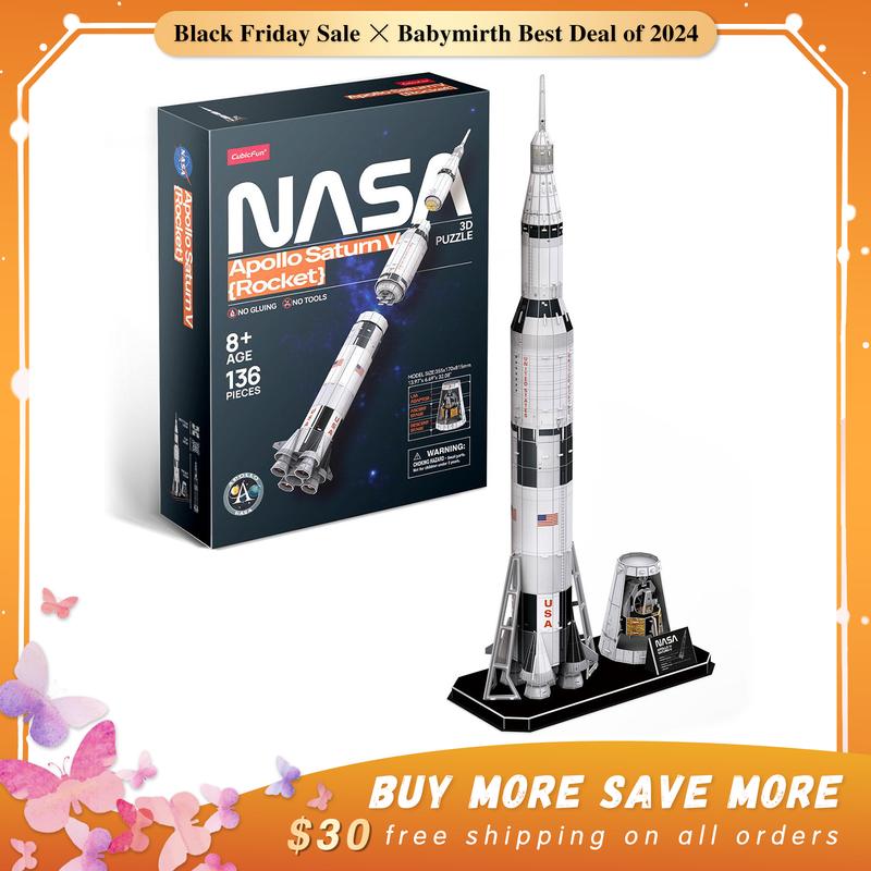 3D Puzzle NASA Apollo Saturn V Rocket