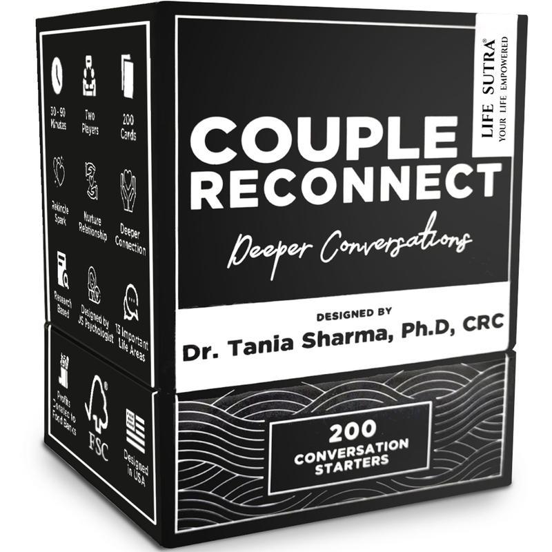 Couple Reconnect - 200 Thought Provoking Conversation Starters and Activities for Mature Couples - Rekindle Spark and Romance