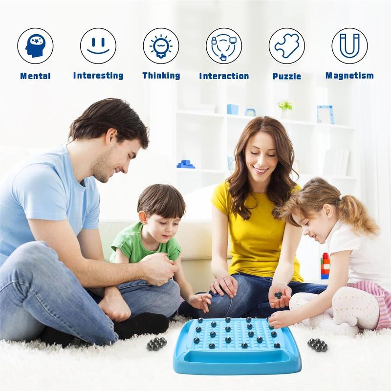 Magnetic Chess Board Game with Punishment Wheel for Adults and Family Party