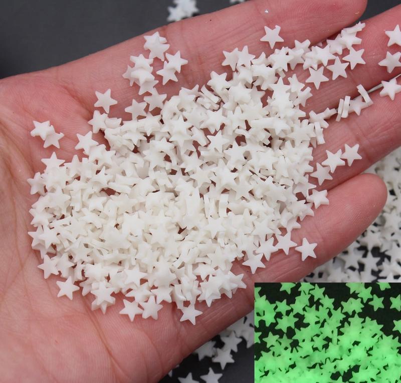 Glow in the Dark Stars - polymer