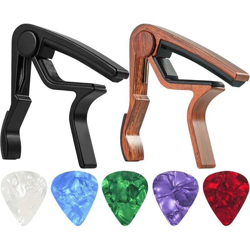 2 pack Guitar Capo for Acoustic and Electric Guitar Accessories