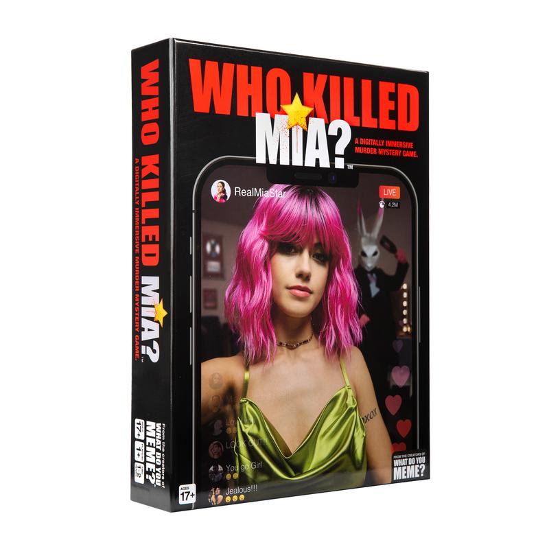 Who Killed Mia? A Digitally Immersive Modern Murder Mystery Game - Find Influencer Mia Star's Murderer