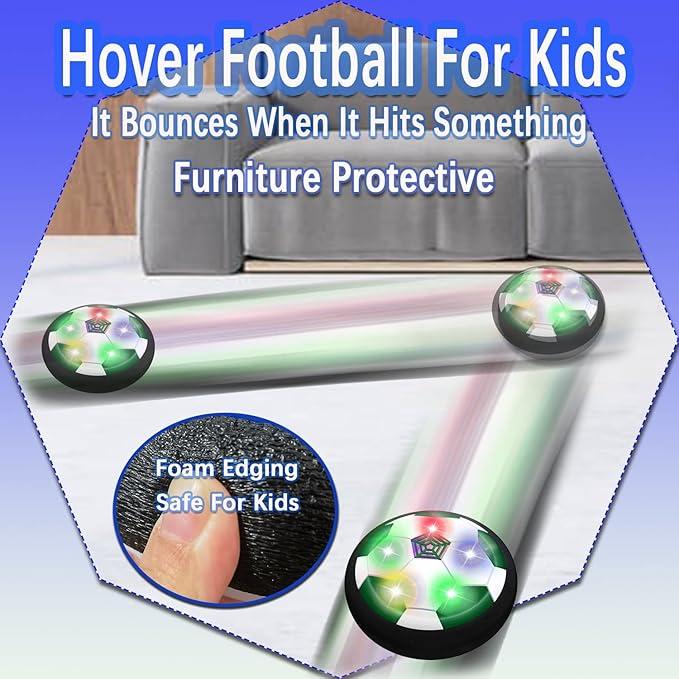 2024 Hover Soccer Ball,  LED Soccer Ball Toys, Gifts for 8 Year Old Boys, Toys for 7 Year Old Boys, Birthday Gifts for Boys, Boys Toys for Age 4-6, Fun Toys for Boys and Girls hover  ball LED Light