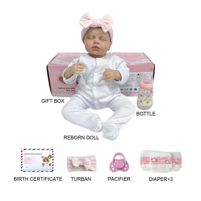 Reborn doll:cute little angels, dolls, warm family, gifts doll toy