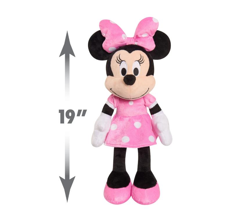 Minnie Mouse 19-inch Plush Stuffed Animal for Kids - Educational and Fun