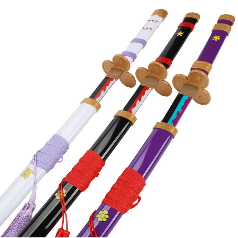 New Anime Cosplay Wood Swords 80Cm Katana Yama Enma Japanese Samurai Sword Katana Original