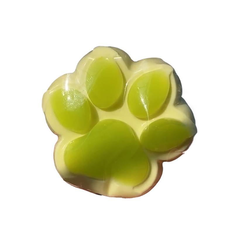 Soft Sticky Texture Silicone Green Grape Cat Paws Toys Slow Rebound Decompression Toy Reduce Stress Kids Toys Gifts