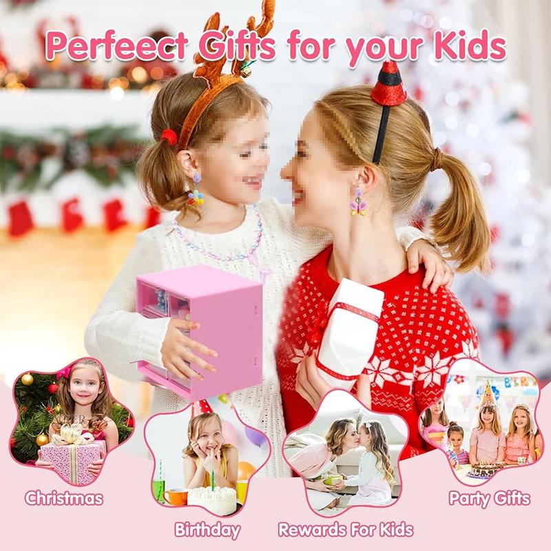 Pretend Play Toy for Little Girl Princess Toys Birthday Gift Christmas Jewelry Toy for Kid Girls Age 4 5 6 7 8 9 10 Years