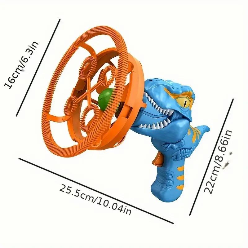 Dinosaur Bubble Machine Model Blowing Big Bubble Fully Automatic Handheld Electric Bubble Machine