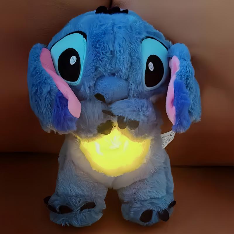 Breathing Animal Plushie S　t　i　t　c　h Soothing plushie with realisticbreathing, lights and music thatrelieves anxiety stitch  plush