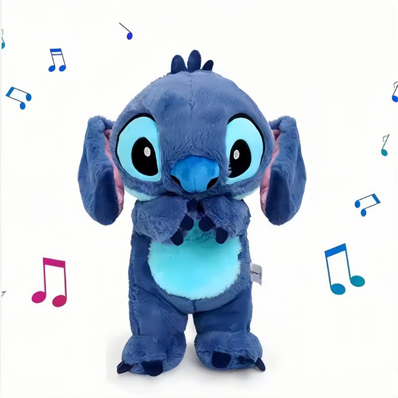 Breathing Animal Plushie S　t　i　t　c　h Soothing plushie with realisticbreathing, lights and music thatrelieves anxiety stitch  plush