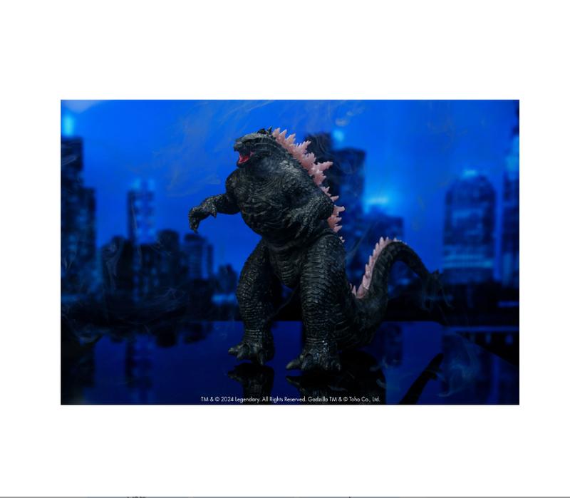 Jada Toys Godzilla X Kong: Heat-Ray Breath Godzilla Remote Control Figure Lights & Sounds, Atomic Breath, Tail Whip Action 2 Feet Long Ages 8+