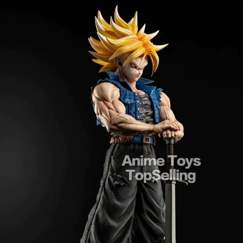 25cm 9.84in Anime Dragon Ball Z Trunks Figure Future Trunks Action Figures MPVC Statue