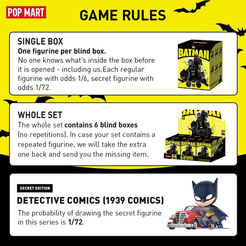 DC Batman 85th Anniversary Series Figures, Blind Box, Mystery Box