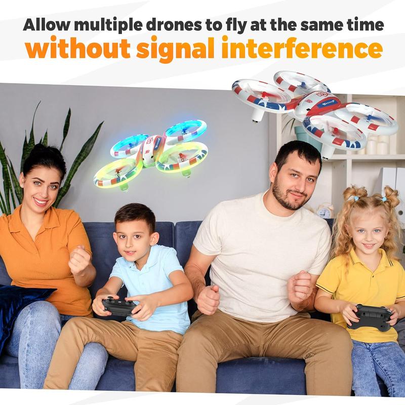 BEZGAR mini aircraft, kids toys, with 3D flip and 3-speed propellers, rc planes for adults, quadcopter for beginners