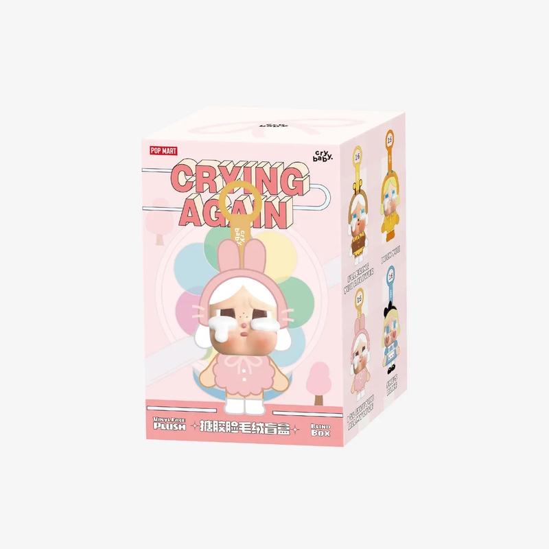 CRYBABY Crying Again Series-Vinyl Face Plush Blind Box - What a Frog 100% Authentic