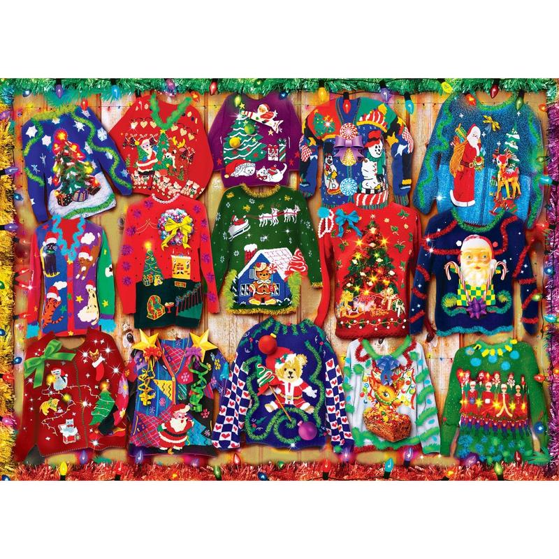 MasterPieces - Season's Greetings - Holiday Sweaters 1000 Piece Jigsaw Puzzle