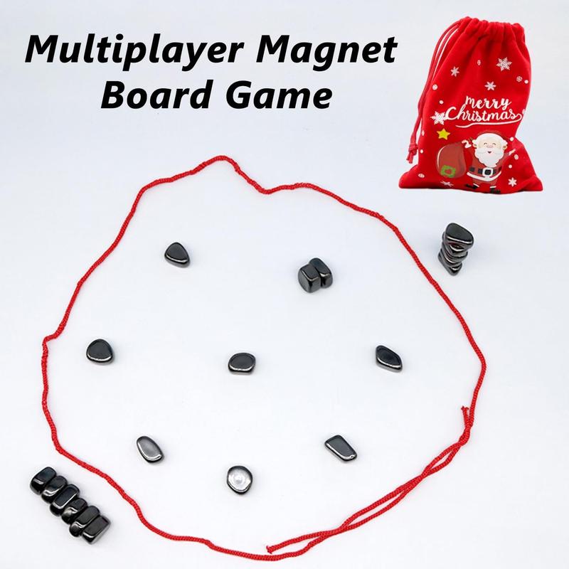 Magnetic Chess Game,Magnetic Chess Fun Family Games for Kids and Adults,Magnetic Stones,Table Top Magnetic Board Game