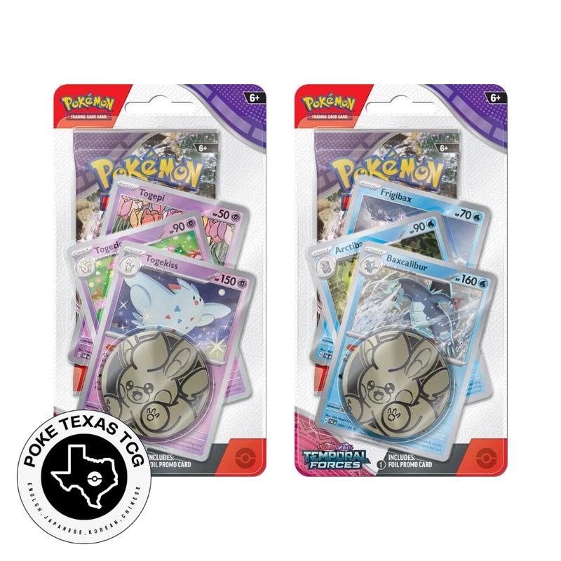 Pokemon Temporal Forces Checklane Blister Bundle - 2 Pack [English]