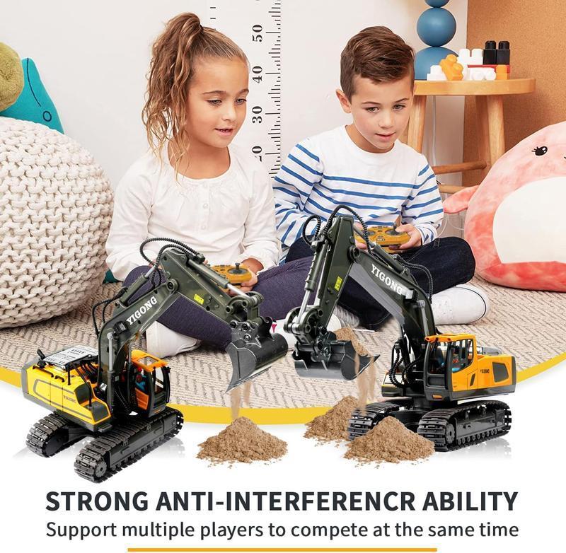 Black Friday, Engineering excavator toys, fun toy engineering trucks, remote control engineering vehicles, alloy engineering vehicle toys, realistic excavator toys