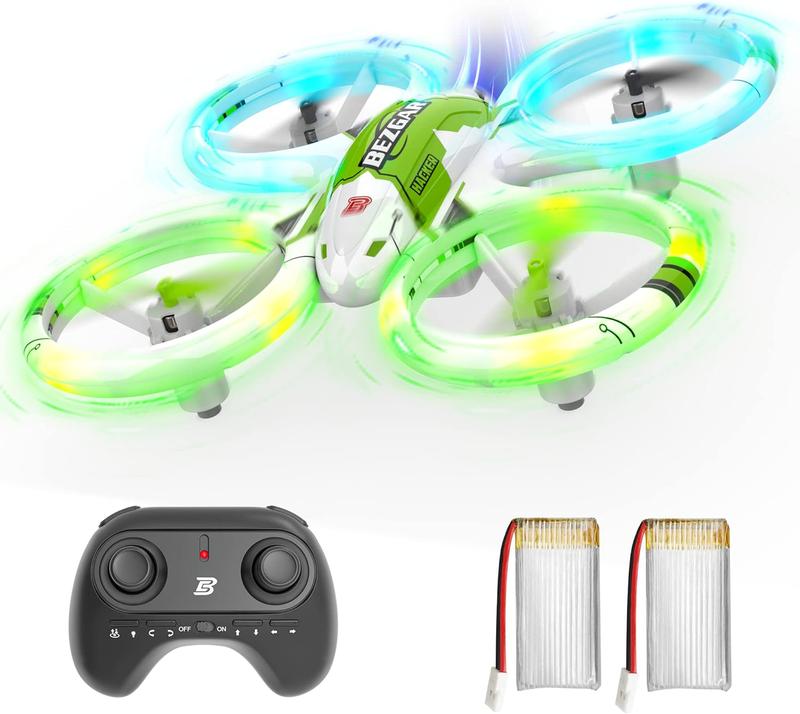 BEZGAR mini aircraft, kids toys, with 3D flip and 3-speed propellers, rc planes for adults, quadcopter for beginners