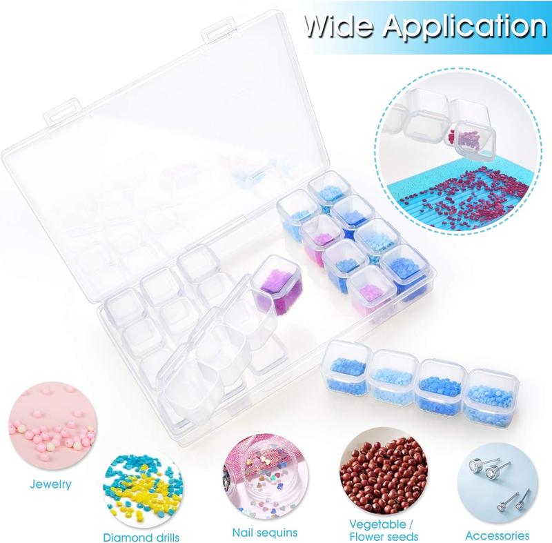 70 PCS 5D Diamond Painting Tools,Diamond Painting Accessories Kit with Diamond Embroidery Box and Diamond Painting Roller for Adults