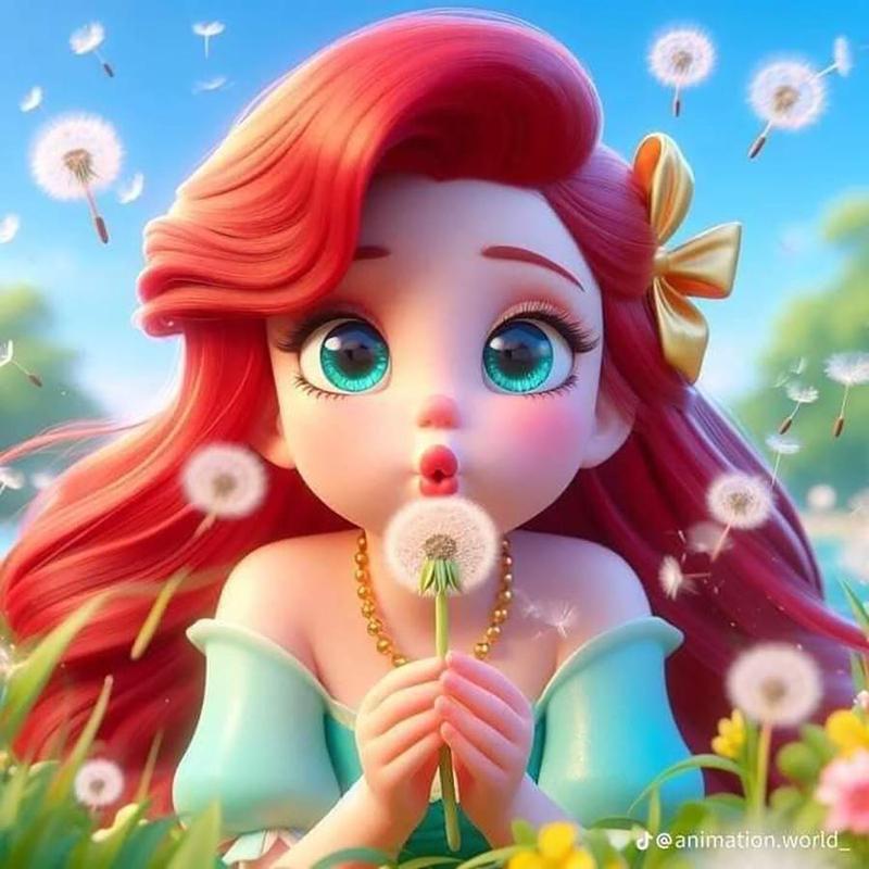 Cartoon Mermaid Pattern DIY Diamond Arts Colorful Painting Kit without Frame, DIY 5D Diamond Arts Colorful Painting Kit, Wall Art Decor for Home