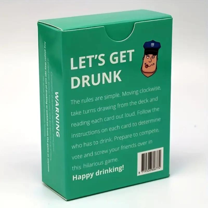 Party Game Card (1 Box), Drinking Card Game, Creative Game Card, Interactive Game Cards, Fun Card Game for Bar Party, Summer Gift Ideas